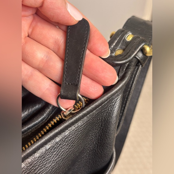 Vintage Coach Whitney 4115 black brass shoulder crossbody pre 1994 leather - Picture 11 of 16